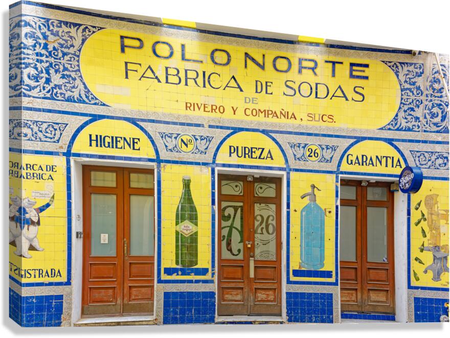 Polo Norte  in Old San Juan Canvas Print