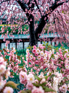 Serene Cherry Blossom Paradise