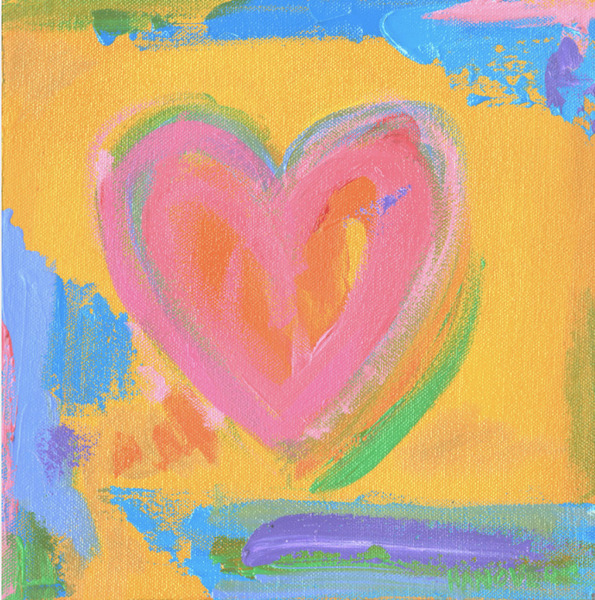 Myrna s Heart Print