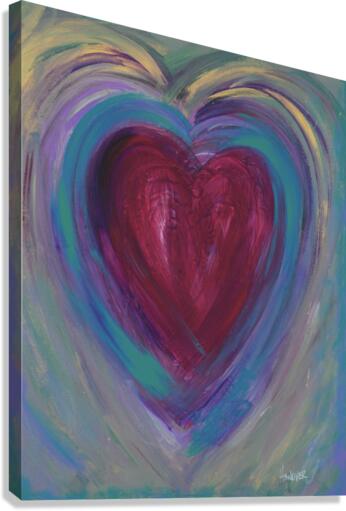 Pivot Heart Canvas Print