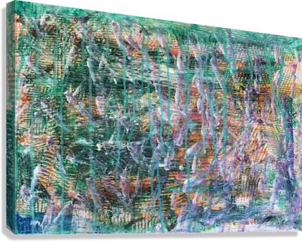 color and texture Canvas Print