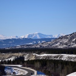 Alaska Highway and Takhini Valley