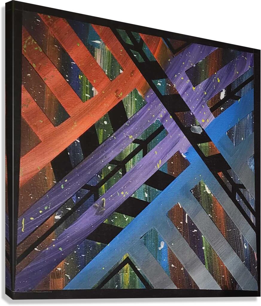 Astral Convergence Canvas Print