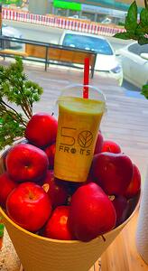 apple fruit in a cup