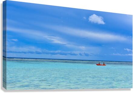 Blue Lagoon  Canvas Print