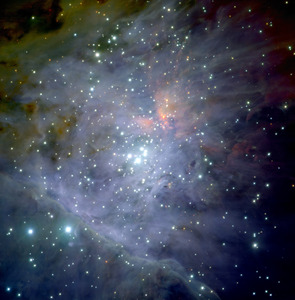 Central Region of Orion Nebula