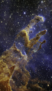 Pillars of Creation NIRCam Image