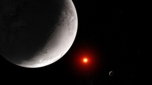 Rocky Exoplanet TRAPPIST 1 c Artist Concept