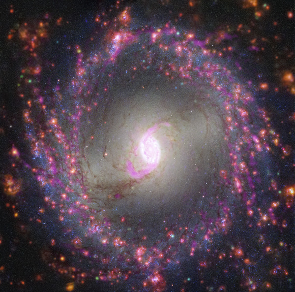 Multiwavelength View of NGC 3351 Print