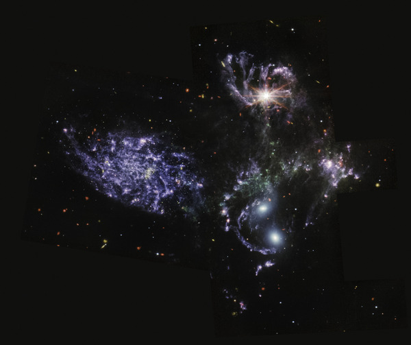 Stephan s Quintet by NASA Images