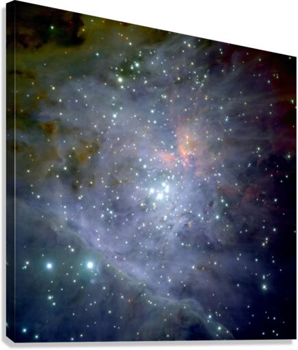 Central Region of Orion Nebula Canvas Print