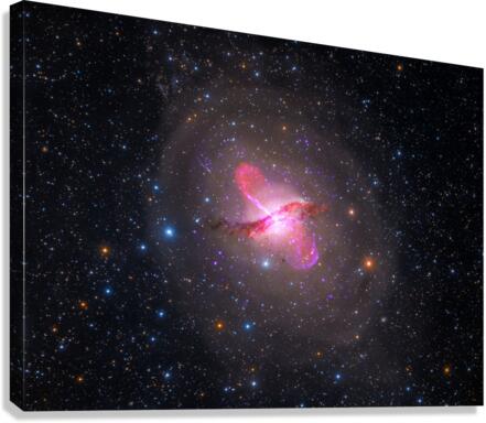 Multiwavelength View of Centaurus A  Canvas Print