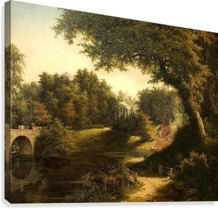  Old forest Canvas Print
