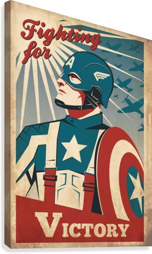 America Canvas Print