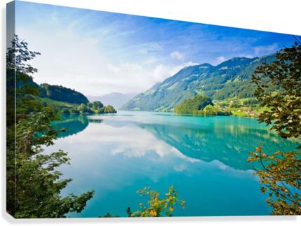 water-mountain Canvas Print