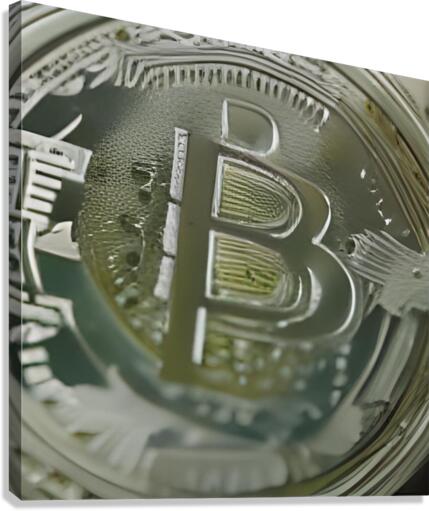 Bitcoin Canvas Print