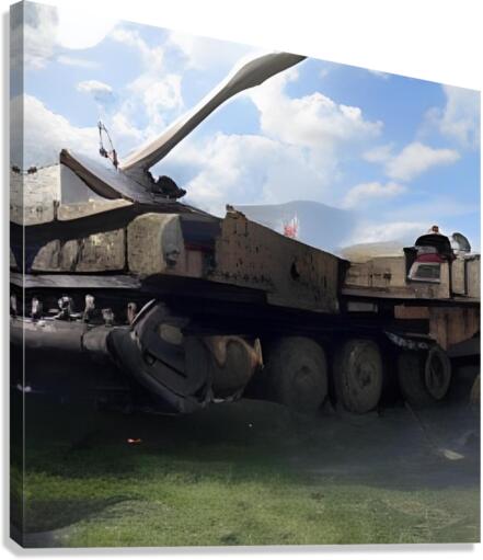 Tank Canvas Print