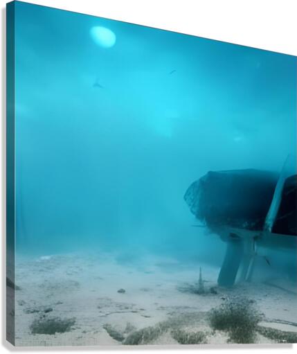 at the bottom Canvas Print