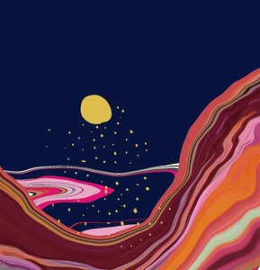 Sun Moon and Flyer Saucer 3