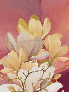 Magnolia Bloom Collage