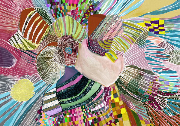 Kaleidoscope Dance  Print