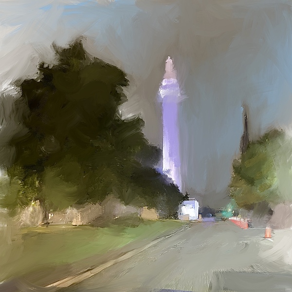 The Washington Monument  Print