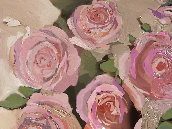 Sunday Roses Print