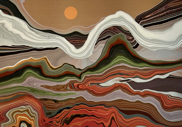 Southwest Sun Print