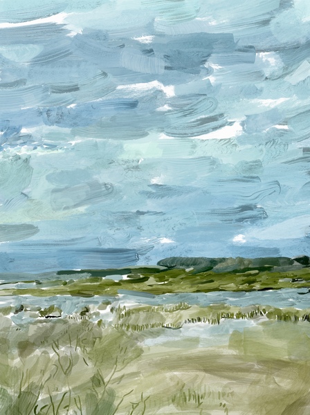 Marshy Bay at 80th St. by Sarah Butcher
