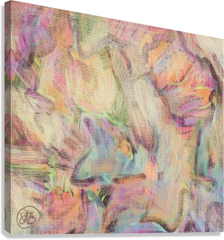 Garden Whites Canvas Print