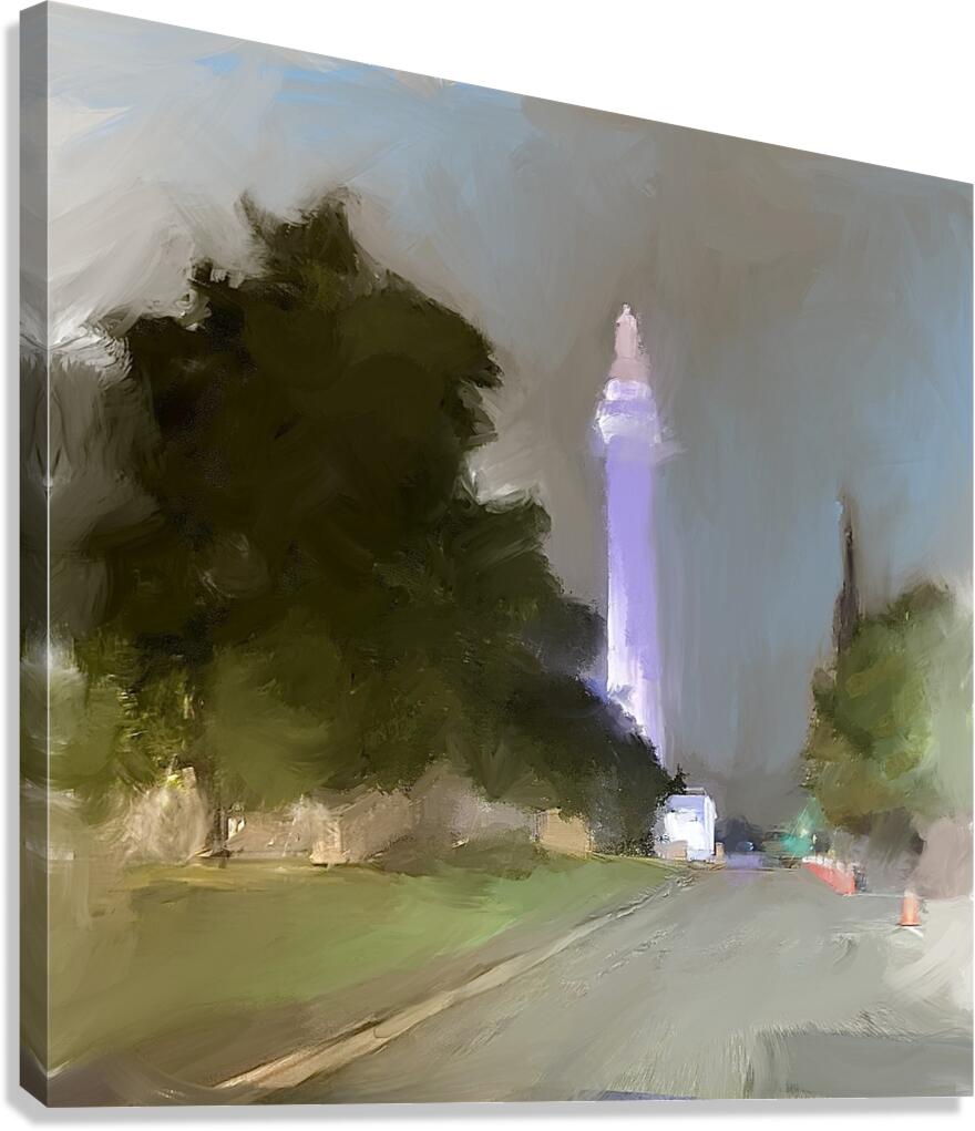 The Washington Monument  Canvas Print
