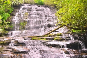 Spoonauger Falls Oconee County South Carolina