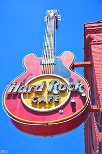 Hard Rock Cafe Sign