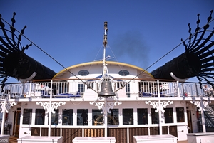 The American Queen With Both Smokestacks Down