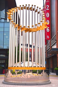 St. Louis Cardinals Commissioners Trophy Statue