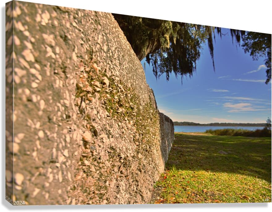 Fort Frederick Port Royal South Carolina Wall Canvas Print