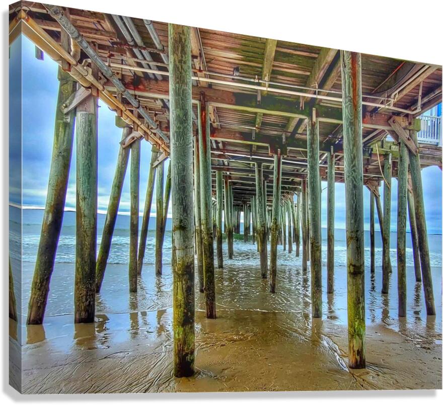 Beach Pier Canvas Print