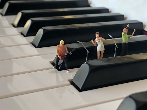Piano Man Print
