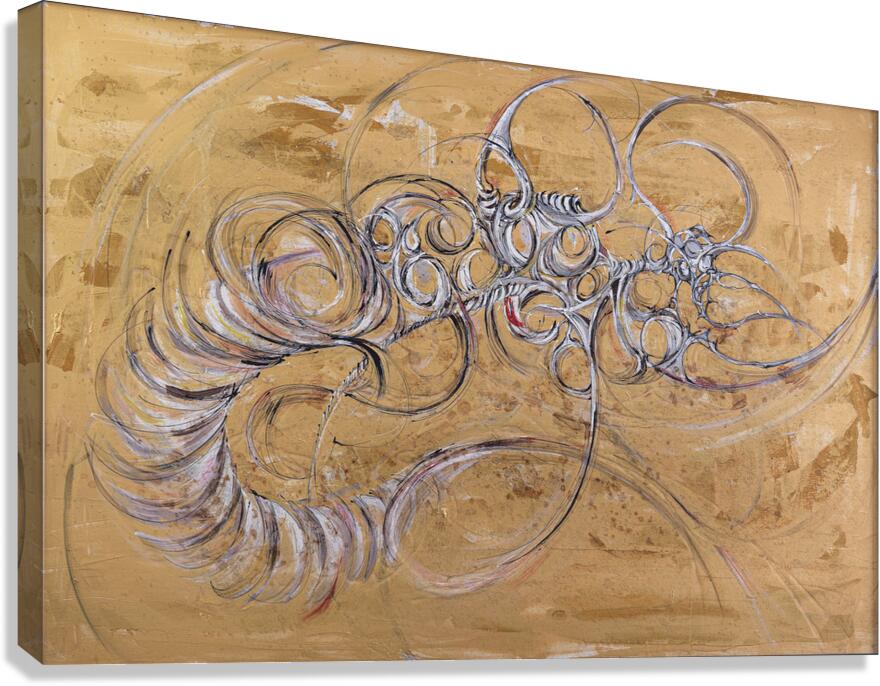 Ethereal Flow Canvas Print