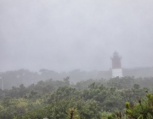 Lighthouse in the Fog