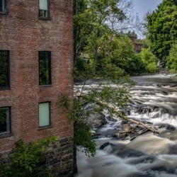 Water Falls in beacon New York City