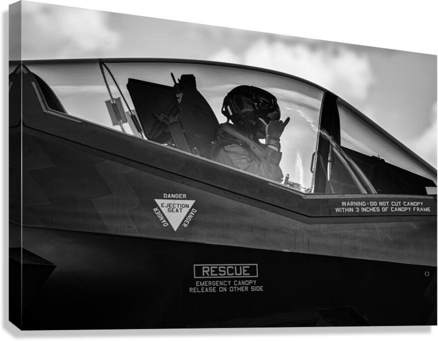 F35 Driver Canvas Print