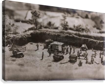 World War 2 Scene Canvas Print