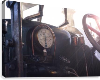 Steam Engine Canvas Print