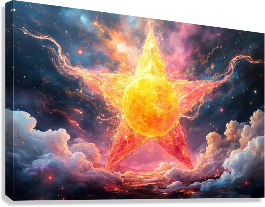 Star Canvas Print