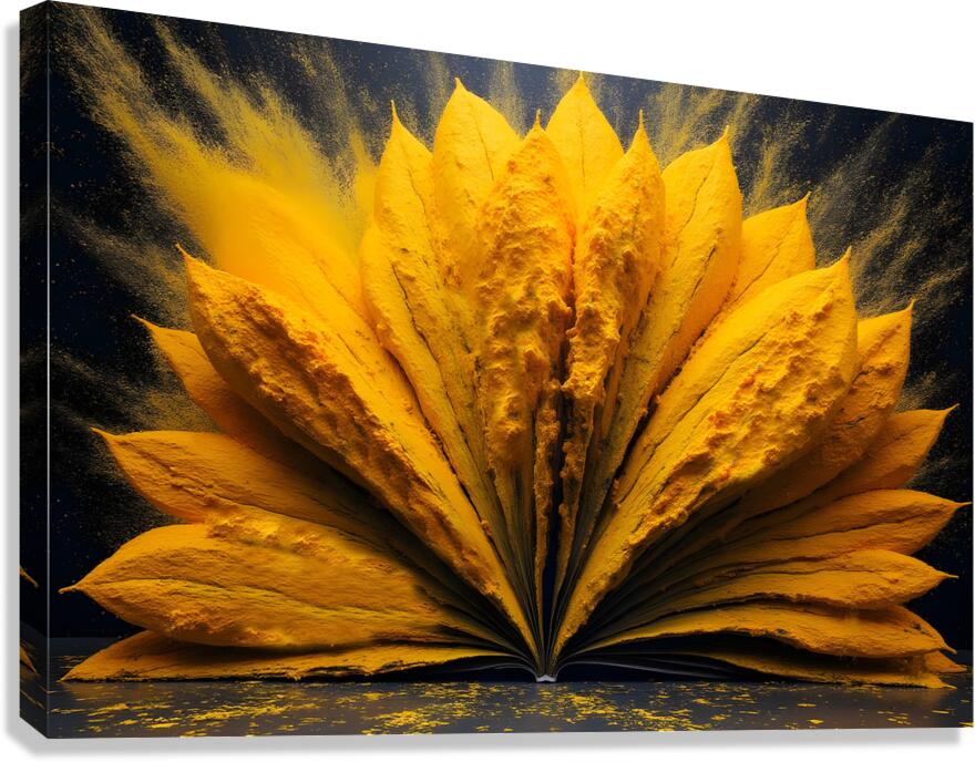 The Book Canvas Print