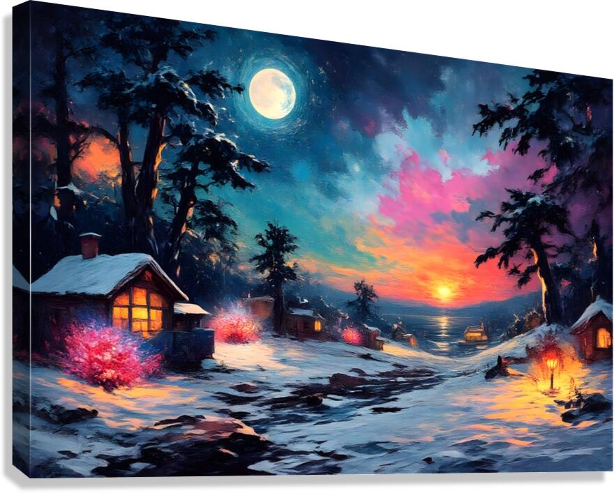 Winter Dawn Canvas Print