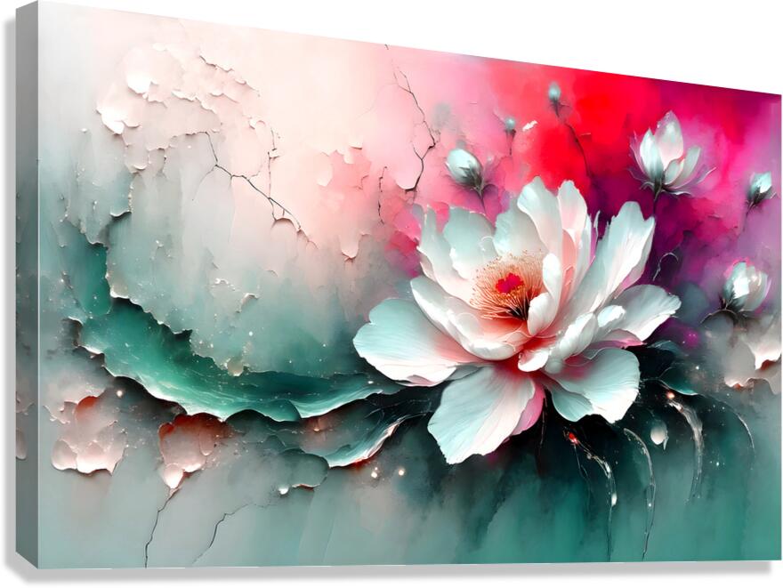 Flower bright Canvas Print