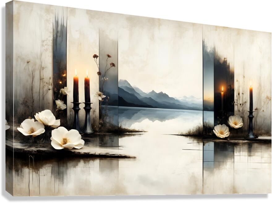 Candles Canvas Print
