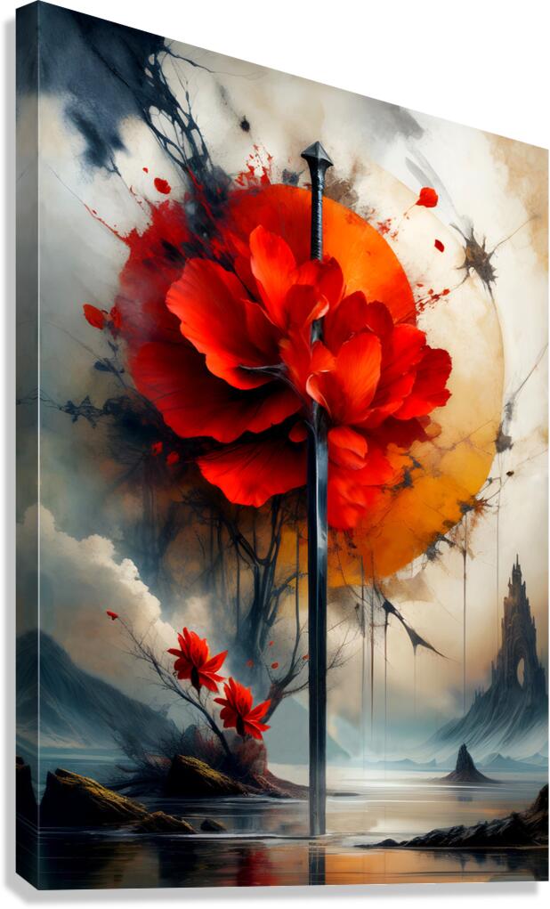Sword Canvas Print